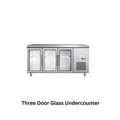 Three Door Glass Undercounter