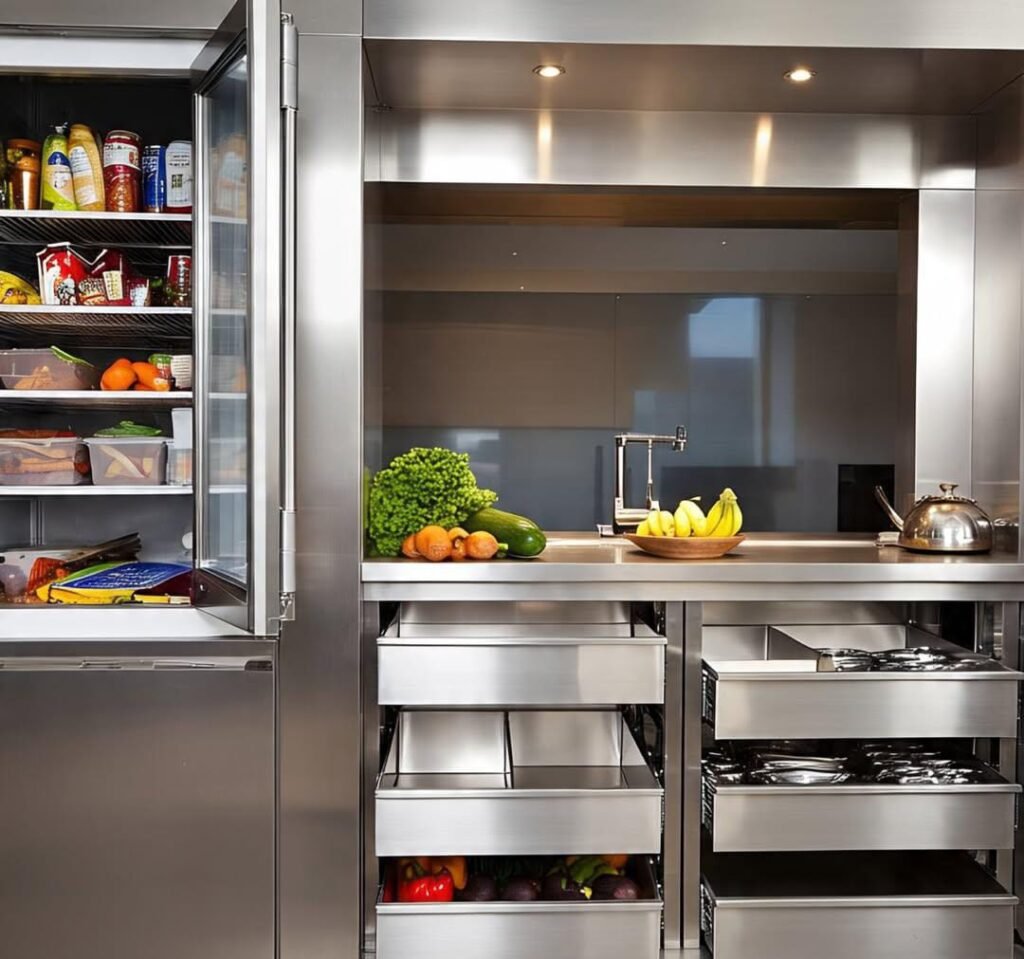 SS Commercial Kitchen Fridge